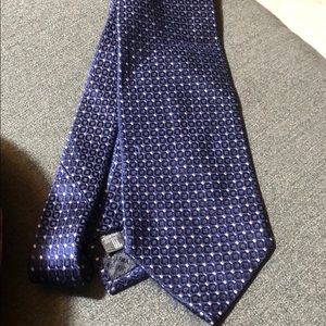 Giorgio Armani Blue Patterned Tie